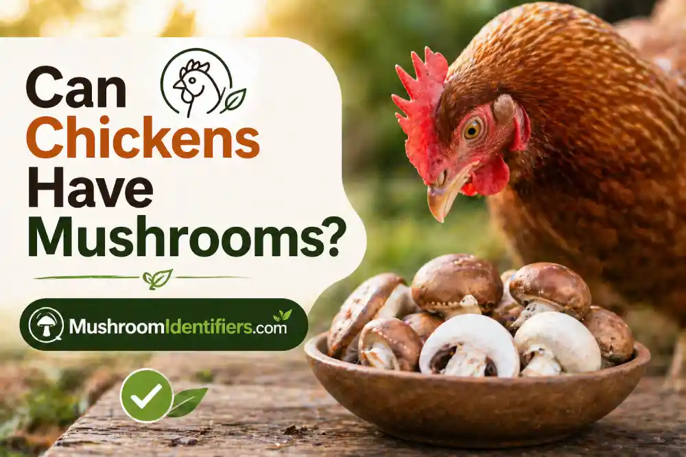 Can Chickens Have Mushrooms? 