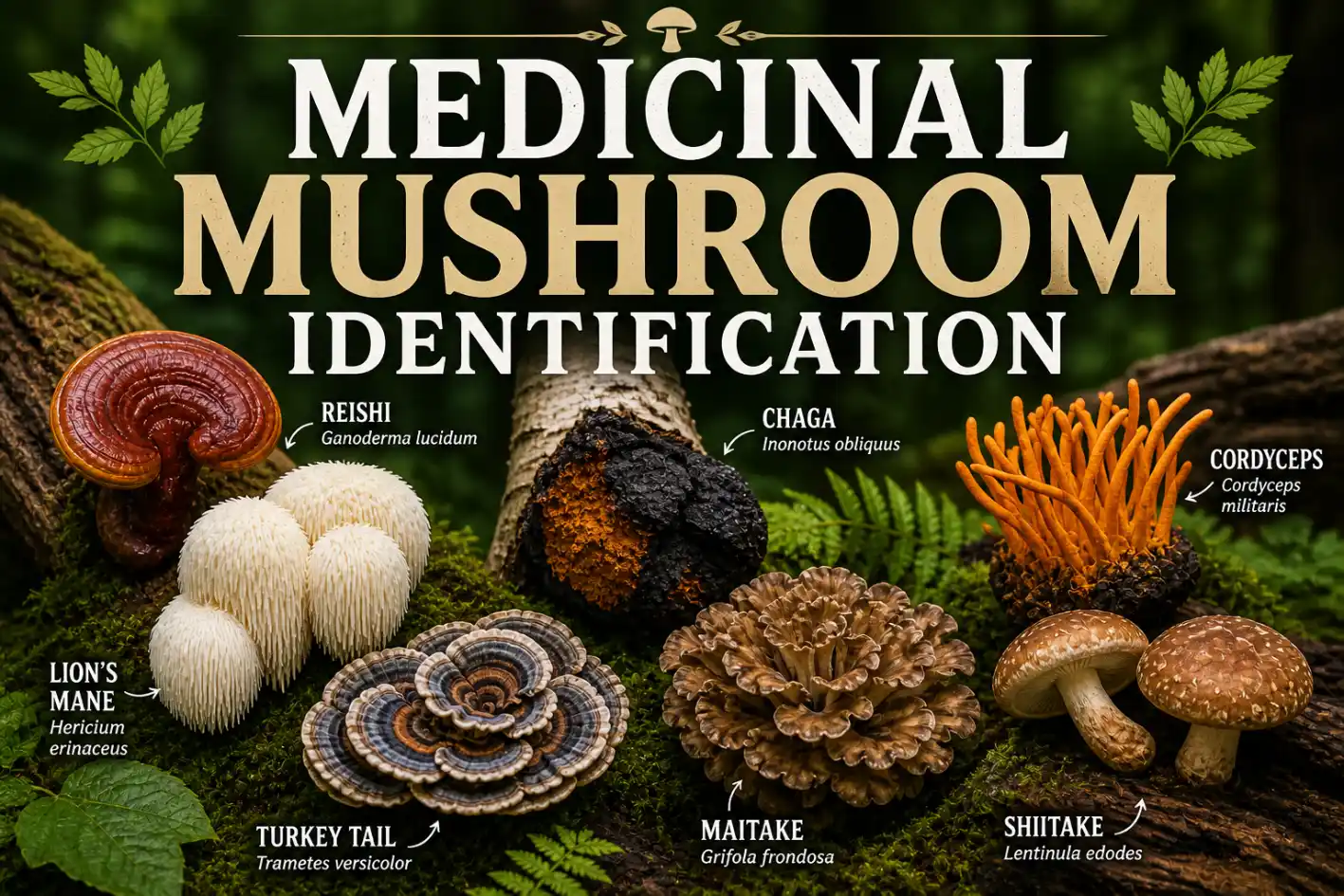 Medicinal Mushroom Identification