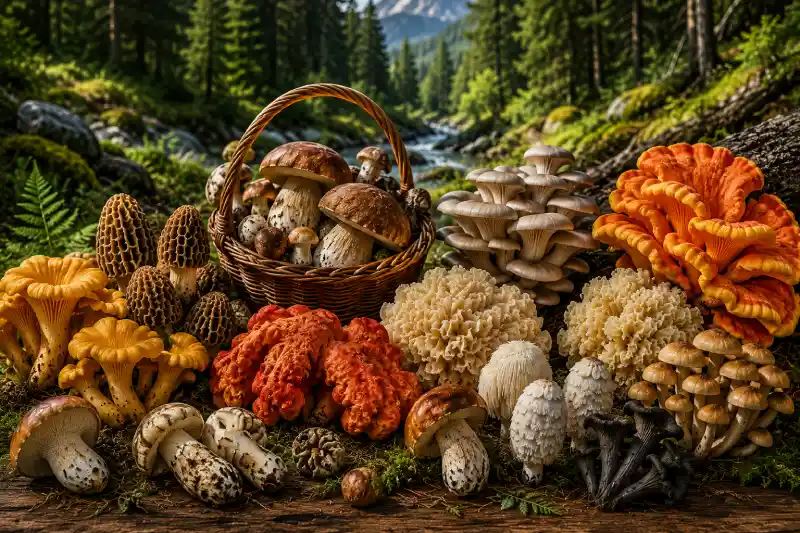 Edible Mushrooms in the Pacific Northwest   Identification Guide (1)