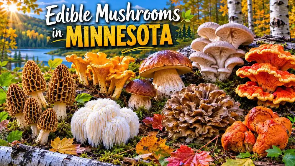 Edible Mushrooms in Minnesota Complete Identification Guide (2026)