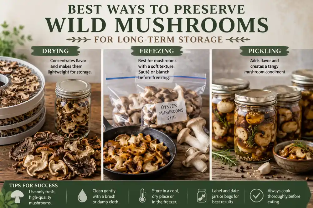 Edible Mushrooms in Georgia