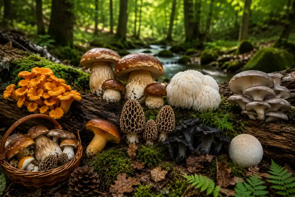 Edible Mushrooms in Greece: Identification Guide 2026